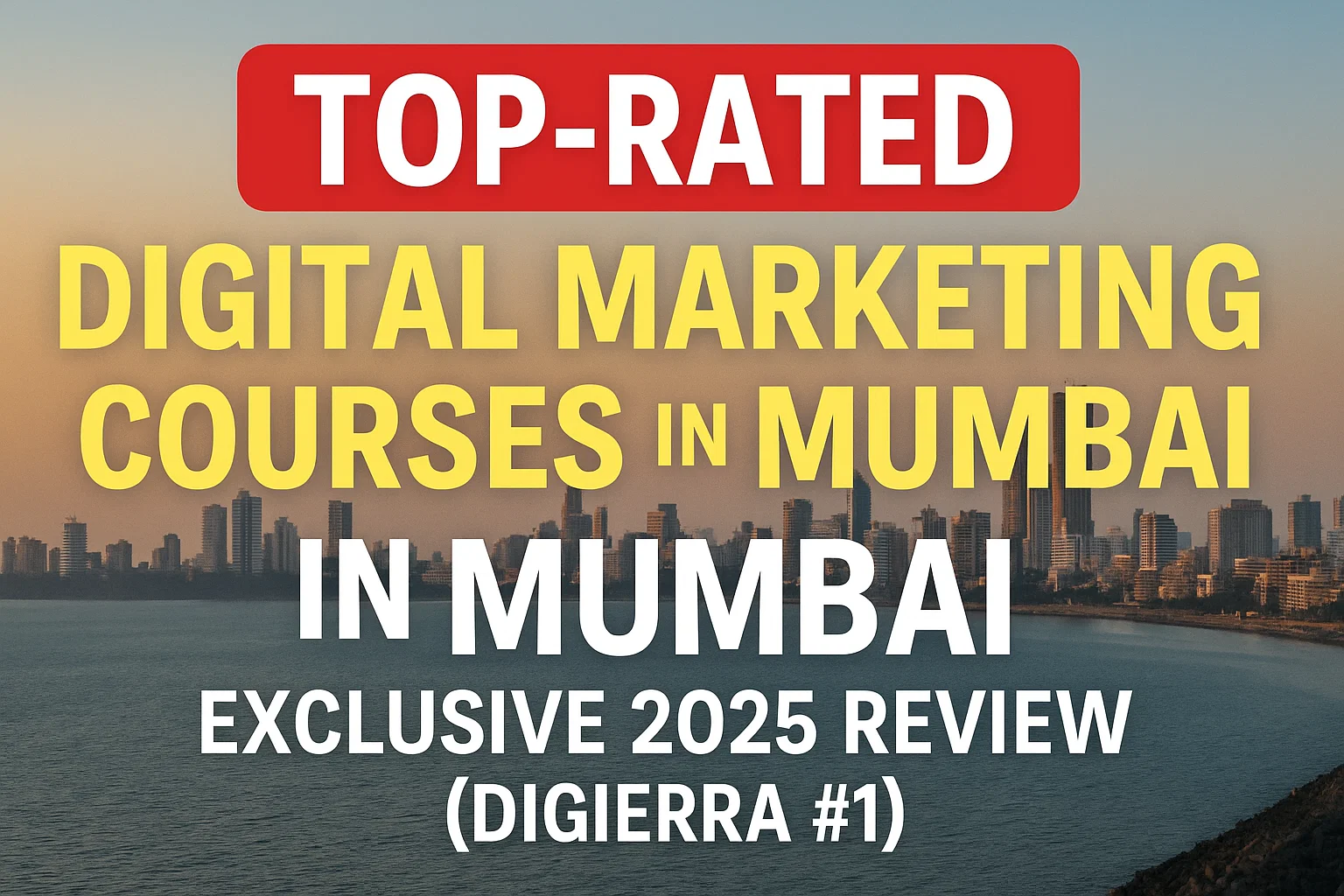 Top-Rated Digital Marketing Courses in Mumbai – Exclusive 2025 Review (Digierra #1)